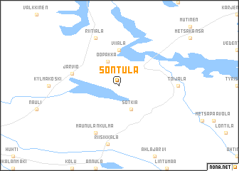 map of Sontula