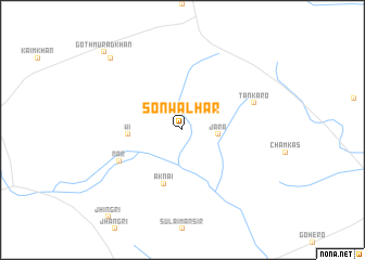 map of Sonwalhār