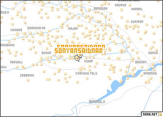 map of Sonyan Saidnār