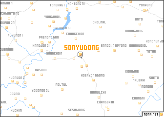 map of Sŏnyu-dong