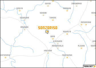 map of Sonzoriso