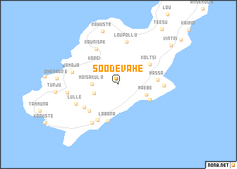 map of Soodevahe