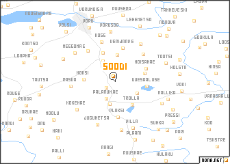 map of Soodi