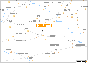 map of Soolätte