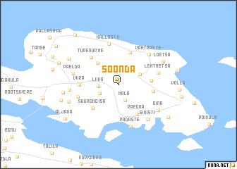 map of Soonda