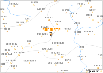 map of Sooniste