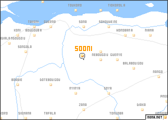 map of Soôni
