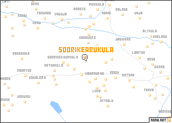 map of Sõõrike-Aruküla