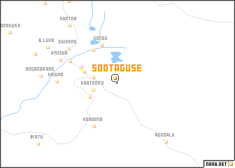 map of Sootaguse