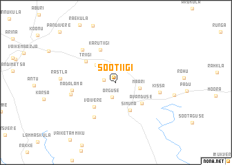 map of Sootiigi