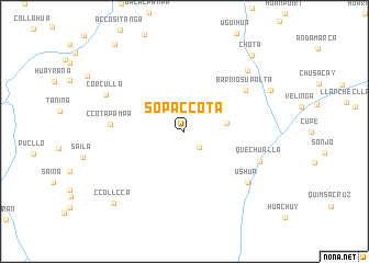 map of Sopaccota