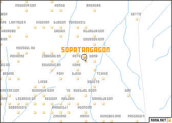 map of Sopa-Tangagon