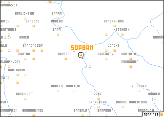 map of Sop Bam