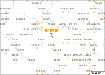 map of Sốp Bún