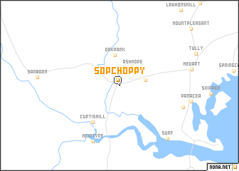 map of Sopchoppy