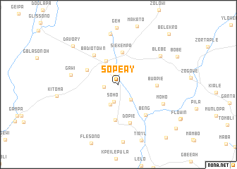 map of Sopeay