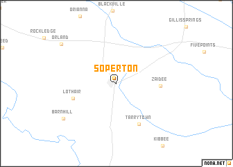map of Soperton