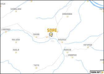map of Sope
