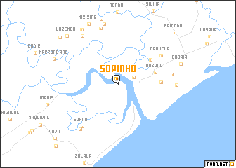 map of Sopinho