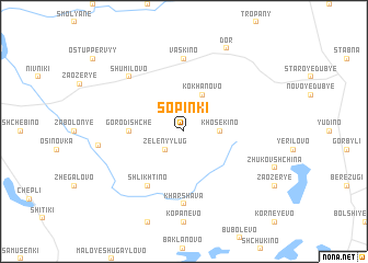 map of Sopinki