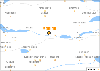 map of Sopino