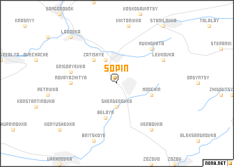 map of Sopin