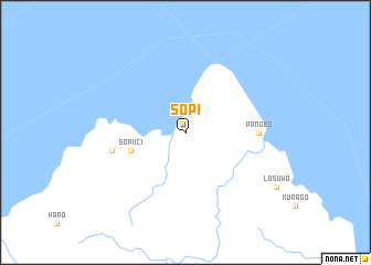 map of Sopi