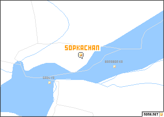 map of Sopkachan
