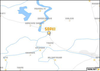 map of Sopki