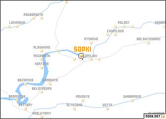 map of Sopki