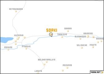 map of Sopki