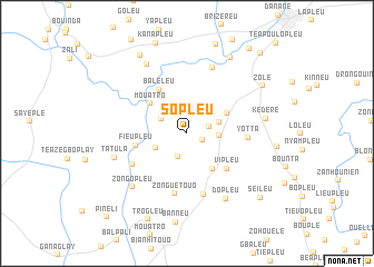 map of Sopleu