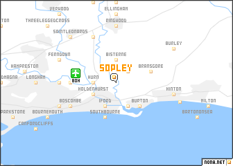 map of Sopley