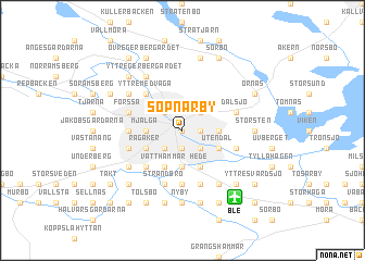 map of Söpnarby