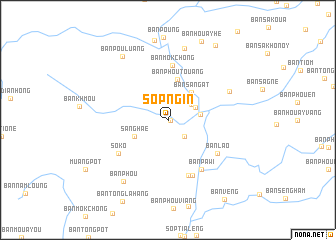 map of Sop Ngin