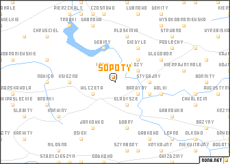 map of Sopoty