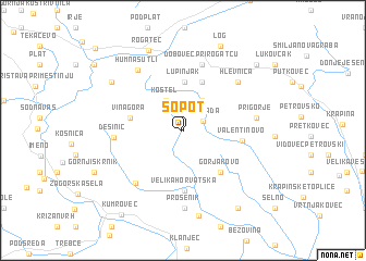 map of Sopot