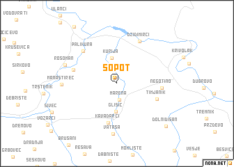 map of Sopot