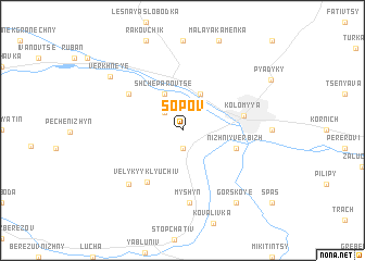 map of Sopov