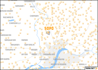 map of Sŏp\