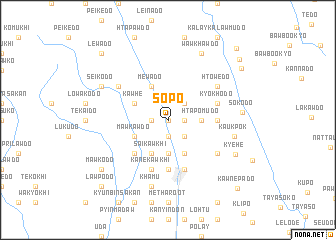 map of Sopo