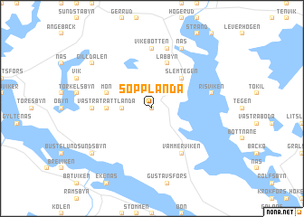 map of Söpplanda