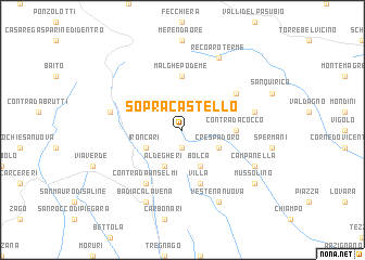 map of Sopra Castello