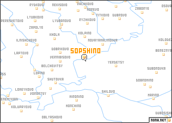 map of Sopshino