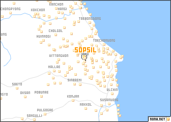 map of Sŏpsil