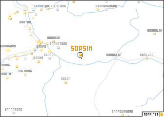 map of Sop Sim