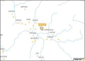 map of Sopu