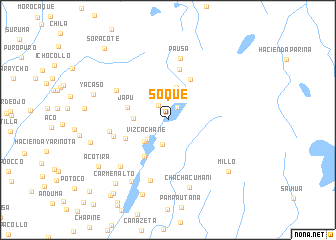 map of Soque