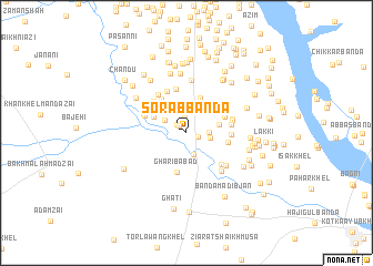 map of Sorāb Bānda