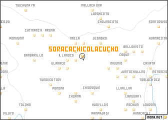 map of Soracachi Colacucho